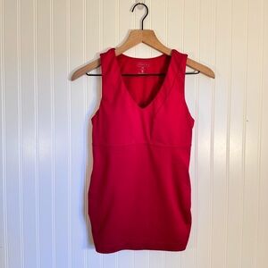 Athleta Pink Built In 34B Bra Athletic Tank Top Women’s